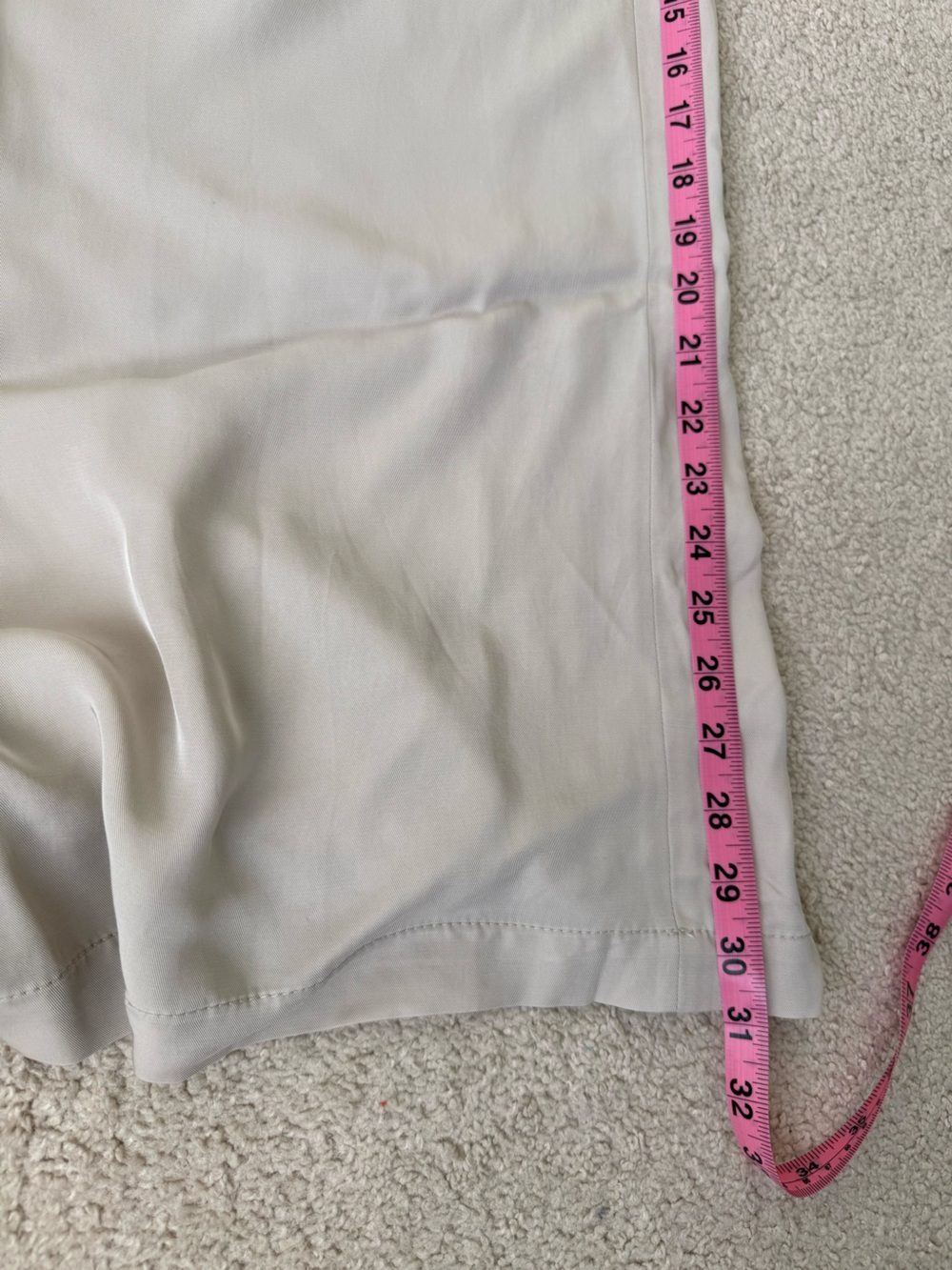 Zara Wide Leg Pants in Light Beige - Picture 7 of 10